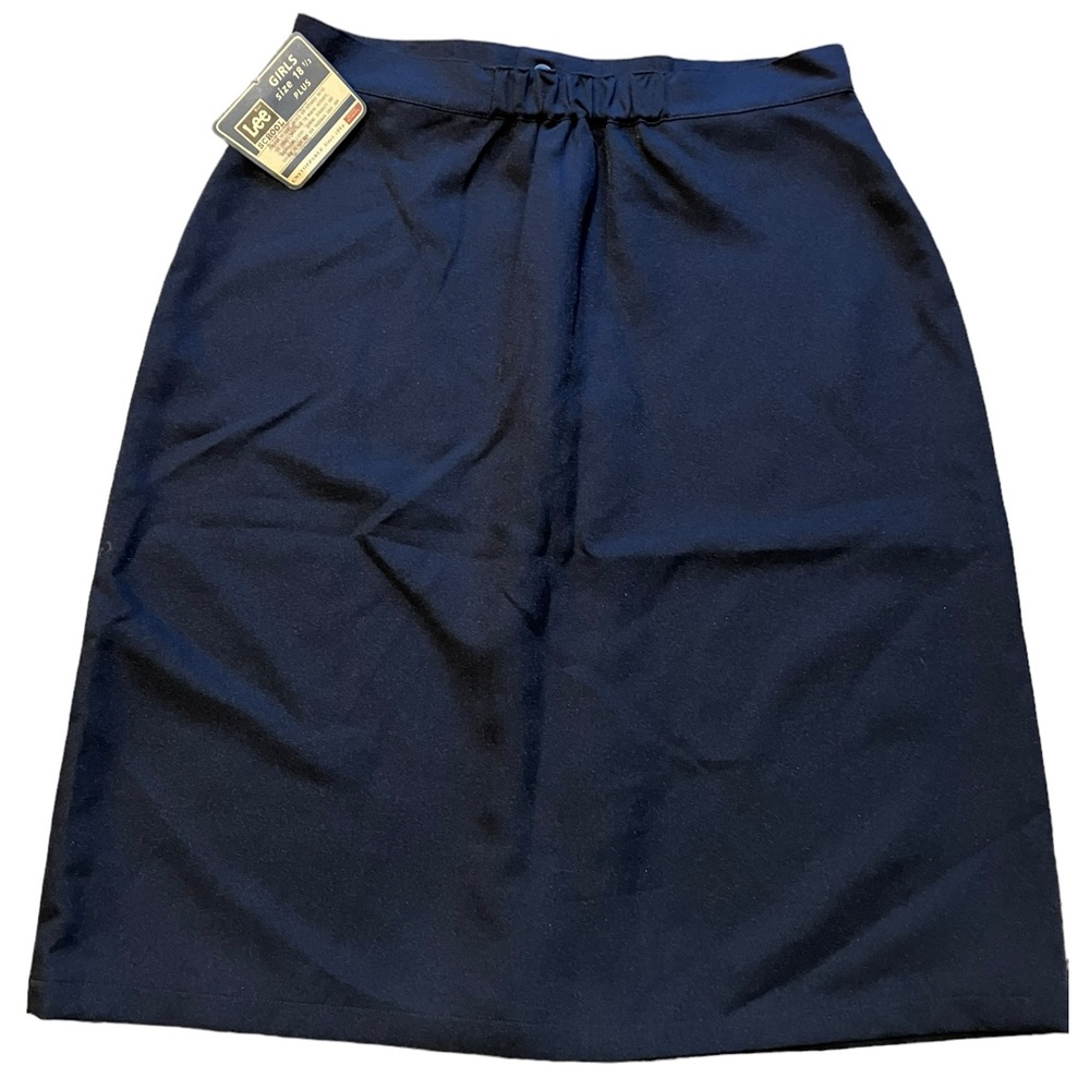 Lee girls uniform navy size 18 1/2 plus school skirt